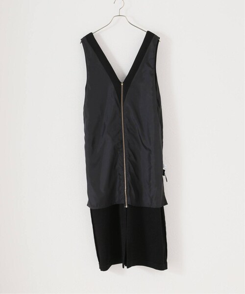 B.C STOCK（ベーセーストック）の「Vネック2WAYジャンスカ（ワンピース/ドレス・ブラック/フリー/在庫あり）」の19枚目の写真