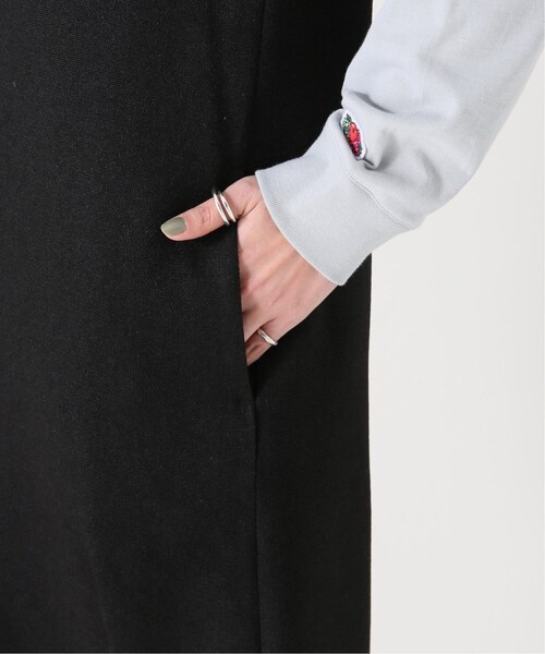 B.C STOCK（ベーセーストック）の「Vネック2WAYジャンスカ（ワンピース/ドレス・ブラック/フリー/在庫あり）」の14枚目の写真