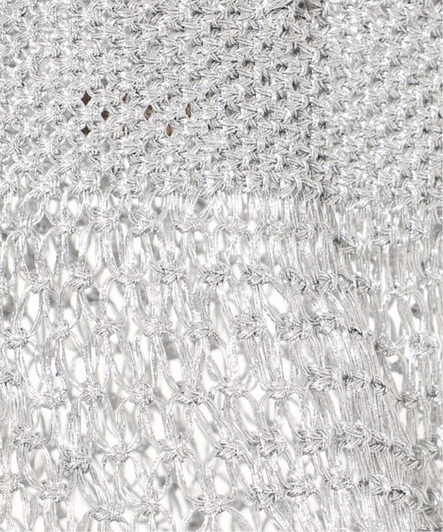 LE TALON（ルタロン）の「《予約》BAGMATI メタリックコードバッグ◆（バッグ・ゴールド/フリー/在庫あり）」の12枚目の写真