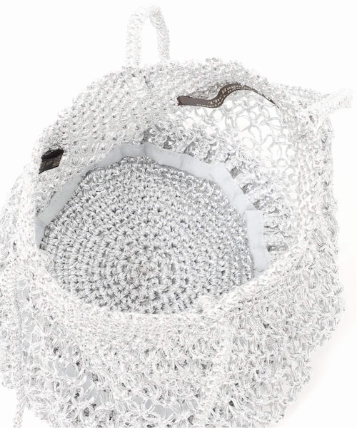 LE TALON（ルタロン）の「《予約》BAGMATI メタリックコードバッグ◆（バッグ・ゴールド/フリー/在庫あり）」の8枚目の写真