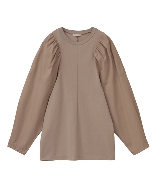 CLANE（クラネ）の「アーチラインミックストップス (10105-1072