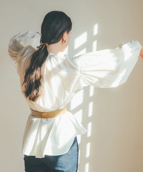 クラネ　CLANE ボリュームパフスモックトップス CLANE（クラネ）の「【CLANE/クラネ】VOLUME PUFF SMOCK TOPS