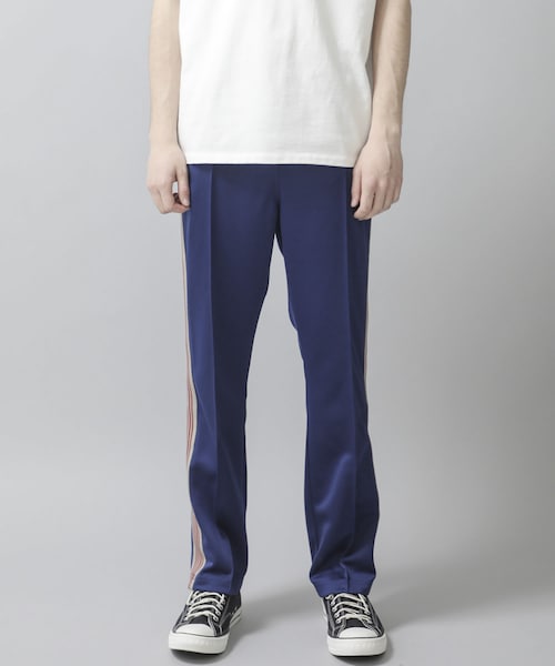 Needles（ニードルス）の「STUDIOUS限定 Narrow Track Pant（パンツ・メンズ・BLACK/BLUE・0(XS)/1(S)/2(M)/3(L)/4(XL)）」の2枚目の写真