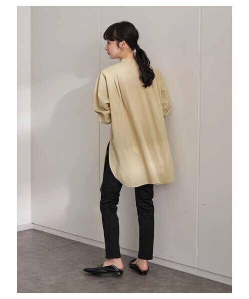 earth music&ecology（アースミュージックアンドエコロジー）の「スキスキスキニー(BK)（パンツ・ブラック・S/M/L）」の9枚目の写真