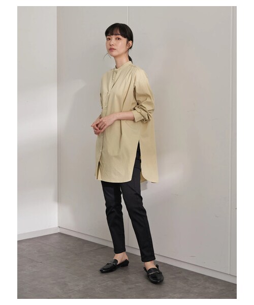 earth music&ecology（アースミュージックアンドエコロジー）の「スキスキスキニー(BK)（パンツ・ブラック・S/M/L）」の7枚目の写真