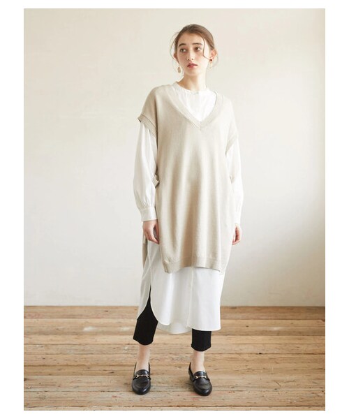 earth music&ecology（アースミュージックアンドエコロジー）の「スキスキスキニー(BK)（パンツ・ブラック・S/M/L）」の14枚目の写真