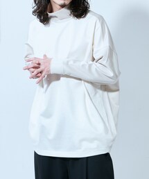 Lui's | ラミー混配色ハイネックカットソー(Tシャツ/カットソー)