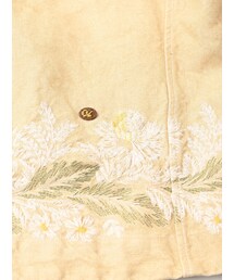 45R（フォーティファイブアール）の「リネンダックの刺繍ボレロ