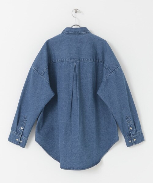 URBAN RESEARCH Sonny Label（アーバンリサーチサニーレーベル）の「デニムオーバーシャツ（その他・メンズ・ホワイト/デニム・M/L）」の12枚目の写真