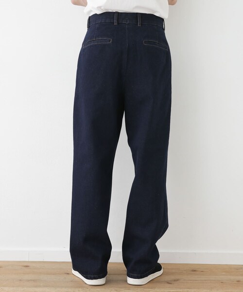 URBAN RESEARCH Sonny Label（アーバンリサーチサニーレーベル）の「ワイドタックパンツ（その他・メンズ・インディゴ/カーキ/オフ・M/L）」の9枚目の写真