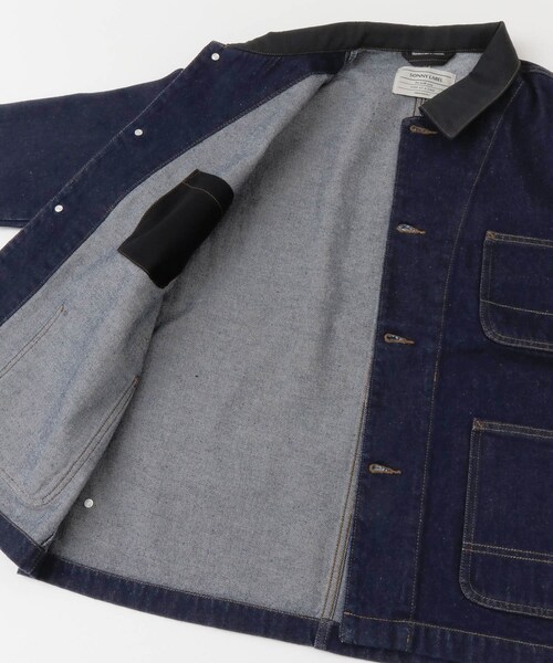 URBAN RESEARCH Sonny Label（アーバンリサーチサニーレーベル）の「衿切替カバーオールジャケット（その他・メンズ・インディゴ/カーキ/オフ・M/L）」の14枚目の写真
