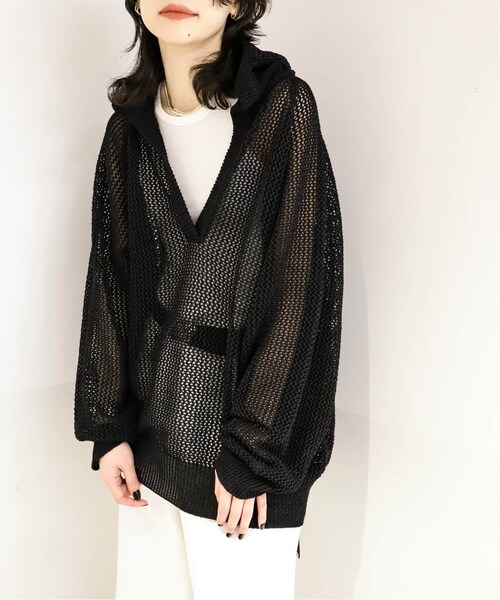 CITYSHOP（シティーショップ）の「《予約》KNITTING HOODY：ニット