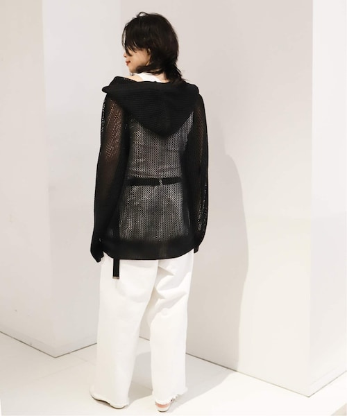 トップス CITY SHOP / KNITTING HOODY CITYSHOP（シティーショップ）の「《予約》KNITTING HOODY：ニット