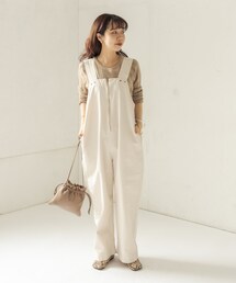 CAPRICIEUX LE'MAGE | 【Lee/リー】フロントZIPサロペット(サロペット/オーバーオール)