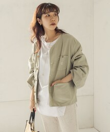 CAPRICIEUX LE'MAGE | 【Lee/リー】リネンワークジャケット(ブルゾン)