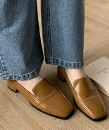 DHOLIC | スクエアフラットローファー(ローファー)