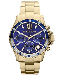 MICHAEL KORS | MICHAEL Michael Kors Michael Kors 'Everest' Baguette Crystal Bezel Bracelet Watch, 41mm(アナログ腕時計)