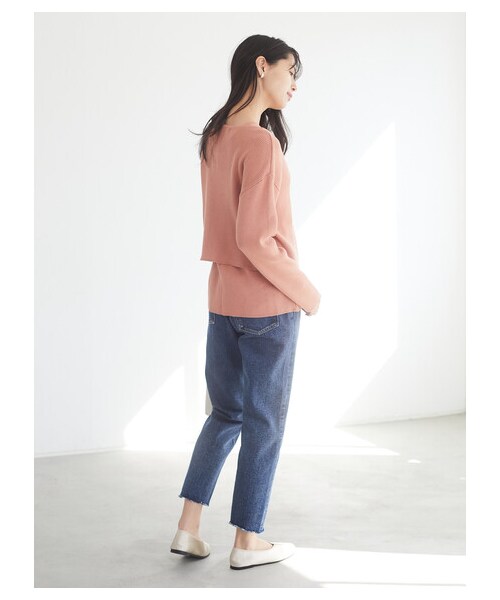 Green　Parks（グリーンパークス）の「・SUGAR SPOON センターラインデニムパンツ（パンツ・インディゴ/ライトインディゴ・F）」の9枚目の写真