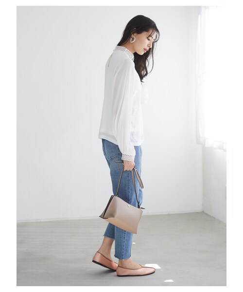 Green　Parks（グリーンパークス）の「・SUGAR SPOON センターラインデニムパンツ（パンツ・インディゴ/ライトインディゴ・F）」の7枚目の写真