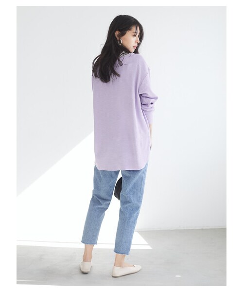 Green　Parks（グリーンパークス）の「・SUGAR SPOON センターラインデニムパンツ（パンツ・インディゴ/ライトインディゴ・F）」の4枚目の写真