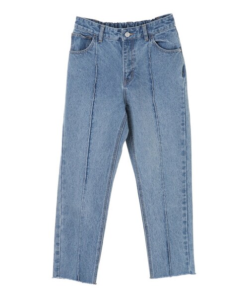 Green　Parks（グリーンパークス）の「・SUGAR SPOON センターラインデニムパンツ（パンツ・インディゴ/ライトインディゴ・F）」の18枚目の写真