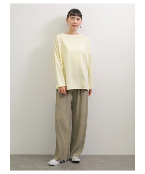 AMERICAN HOLIC(アメリカンホリック)の「プリーツワイドパンツ(パンツ・チャコールグレー/ライトベージュ/モカ・M/L)」の18枚目の写真