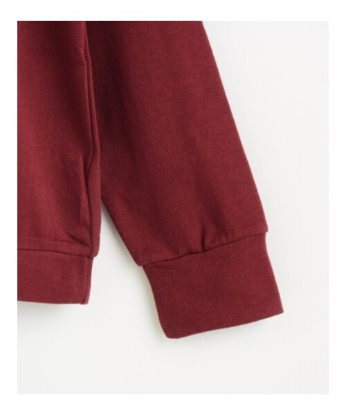 MAJESTIC LEGON（マジェスティックレゴン）の「∞裏毛ロゴプルオーバー（トップス・レディース・ボルドー/アイボリー/ネイビー/グレー・Free）」の3枚目の写真