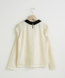 MAJESTIC LEGON | ∞衿つきレースプルオーバー(トップス)