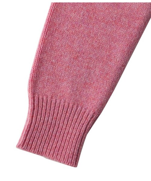 Maison Kitsune（メゾンキツネ）の「【先行受注】FOX HEAD PULLOVER（トップス・レディース・グレー/モスグリーン/ピンク系・S）」の8枚目の写真