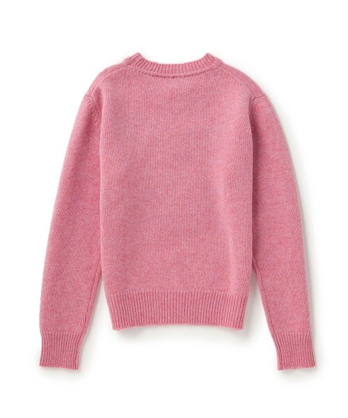 Maison Kitsune（メゾンキツネ）の「【先行受注】FOX HEAD PULLOVER（トップス・レディース・グレー/モスグリーン/ピンク系・S）」の5枚目の写真