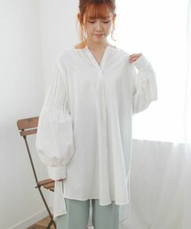 Crisp | レースタックスリーブチュニック[c1R2811](シャツ/ブラウス)