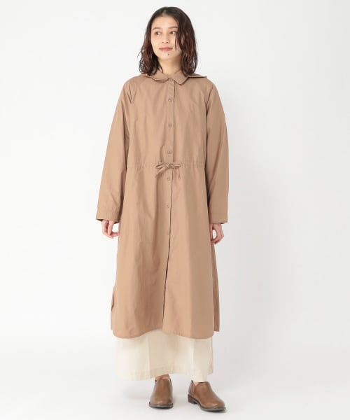 studio CLIP（スタディオクリップ）の「リファルコ花粉ガードコート（ジャケット/アウター・ベージュ/カーキ）」の3枚目の写真