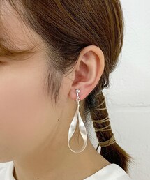Lattice | 下がりマットイヤリング(イヤリング)