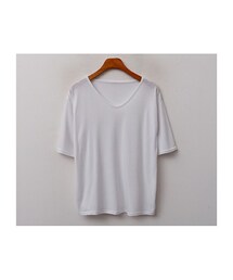 fd style | レーヨン混ソフト半袖Tシャツ(Tシャツ/カットソー)