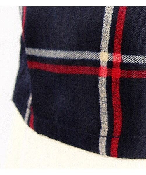 PAGEBOY(ページボーイ)の「柄×無地コンビ長袖プルオーバー(トップス・レディース・ホワイト系/チャコール系/ブラック系/レッド系/イエロー系/ネイビー系)」の13枚目の写真