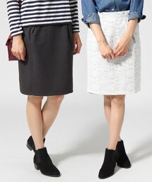 GLOBAL WORK | リバーシブルボックススカート(スカート)