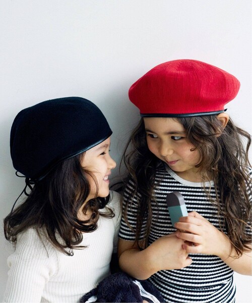 IENA(イエナ)の「別注ベレー帽 kids(56cm)◆(帽子・ブラック/(001)/フリー/在庫なし)」の14枚目の写真