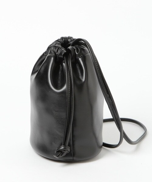 PAGEBOY（ページボーイ）の「【PAGEBOYLIM】レザーキンチャクバック【WEB先行予約アイテム】（バッグ・レディース・ブラック/オフホワイト・なし）」の5枚目の写真