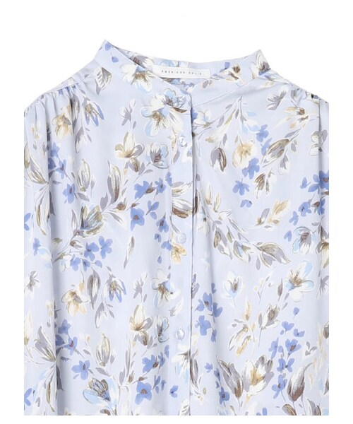 AMERICAN HOLIC（アメリカンホリック）の「サテンティアードワンピース（ワンピース/ドレス・サックスブルー/ネイビー・F）」の14枚目の写真