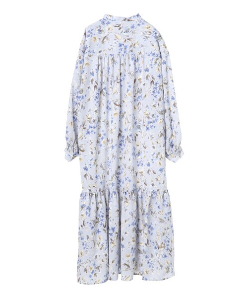 AMERICAN HOLIC（アメリカンホリック）の「サテンティアードワンピース（ワンピース/ドレス・サックスブルー/ネイビー・F）」の13枚目の写真