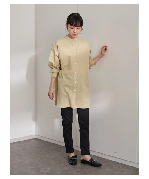 earth music&ecology(アースミュージックアンドエコロジー)の「<WEB限定大きな・小さなサイズ>スキスキスキニー(BK)(パンツ・ブラック・XS/XL)」の6枚目の写真