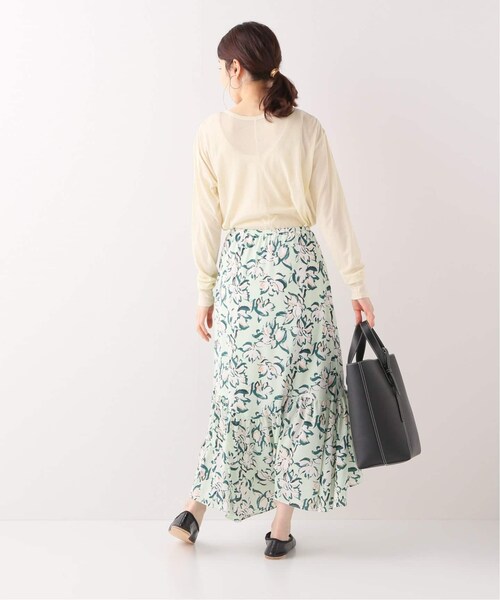 IENA - イエナ IENA ☆コットン シアー プルオーバー ブラウス 日本製 アイボリー IENA（イエナ）の「コットンシアープルオーバー（）」 - WEAR