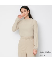 GU | シアーメローインナーT(長袖)(トップス)