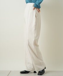 Kastane（カスタネ）の「ストレッチリネンパッチワークパンツ（その他パンツ）」