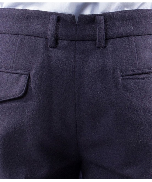 LE JUN（ルジュン）の「【先行受注】ストレッチウールパンツ（パンツ・メンズ・ネイビー・S/M/L）」の7枚目の写真