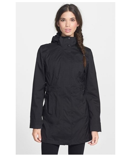 north face trench raincoat
