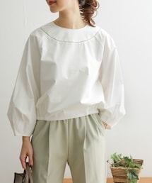 URBAN RESEARCH DOORS WOMENS | コクーンスリーブコットンブラウス(シャツ/ブラウス)