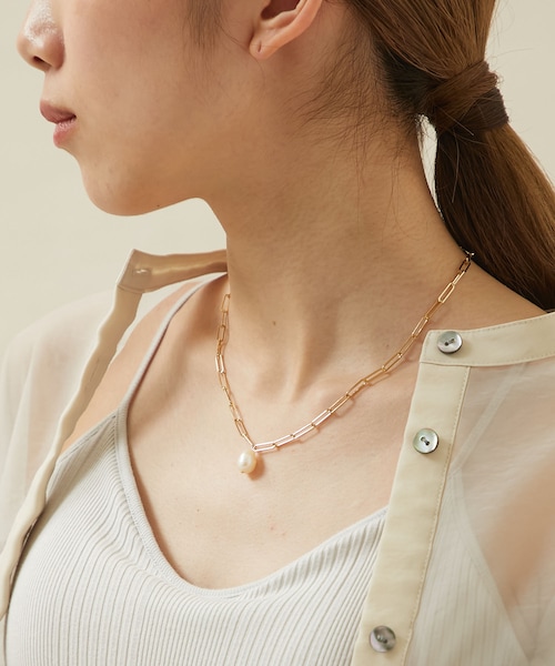 city（シティ）の「パールチェーンネックレス（）」 - WEAR