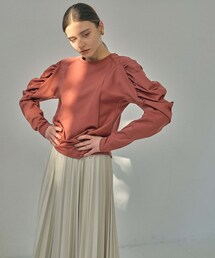 city（シティ）の「ピュアコットンボリュームスリーブＴシャツ（その他・レディース）」