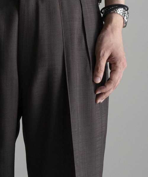 RAINMAKER（レインメーカー）の「SHADOW STRIPE WIDE TROUSERS